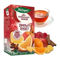 HERBAPOL ZIMOWY SEKRET herbata herbatka HERBACIANY OGRÓD zimowa 20 SASZETEK
