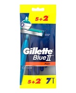 Gillette Maszynki do Golenia Blue II Plus 7 sztuk