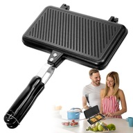 FORMA NA TOASTY, NEPRIĽNAVÁ, HLINÍKOVÁ S ERGONOMICKÝMI ÚCHYTKAMI