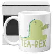 śmieszny kubek na herbatę TEA-REX tea rex herbata T-Rex dinozaur