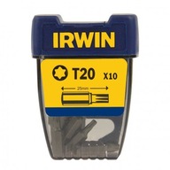 IRWIN GROT, BIT, KOŃCÓWKA TYPU TORX 1/4' 25 mm 10 SZT. T20