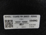 mudguard right rear. right rear part KIA SPORTAGE V 86822-R2000