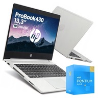 Notebook HP ProBook 430 13,3" Intel Pentium Gold 8 GB / 128 GB strieborný