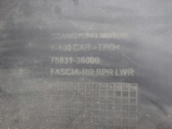 SSANGYONG REXTON II 2 17-20 bumper rear part rear PDC