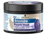 Schwarzkopf Bonde, Purple Mask, Maska na vlasy, 150ml