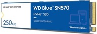 SSD disk WD 250GB WDS250G3B0C NVMe 3300/1200 MB
