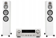 Monitor Audio Silver 6G 300 biely pár + Amplituner Denon DRA900HSPE2 2.0 strieborný