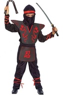Kostium wojownika ninja dla dziecka 5-7 lat