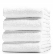 Ręcznik Hotelowy Biały 50x100 Gramatura 500