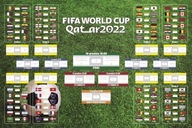 Plakat Mistrzostwa Świata 2022 Terminarz 70x50 cm