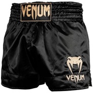 Klasické šortky Venum Muay Thai Black Gold L