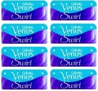 8x Gillette Venus SWIRL Deluxe Smooth Náplne do holenia pre ženy 8 ks