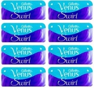 8x Gillette Venus SWIRL Deluxe Smooth Wkłady do golenia dla Kobiet 8 szt