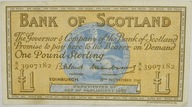 12.Szkocja, 1 Funt 1960, P.100.c, St.3+