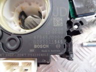 Nissan Qashqai steering wheel levers and controls ring airbag