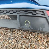 bumper rear rear part SEAT IBIZA V 5