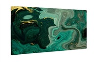Obraz na płótnie Zielony klejnot agatu 100x50 cm