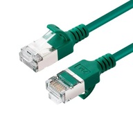 Microconnect V-FTP6A015G-SLIM kabel sieciowy Zielony 1,5 m Cat6a U/FTP (STP