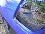 mercedes w124 coupe sárvédö far hátsó bal