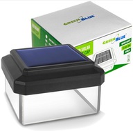SOLÁRNA LED LAMPA NA STĹPIK, OBÁLKOVÁ KRYTKA NA STĹPIK, KRYTKA