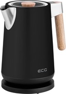 Elektromos vízforraló ECG RK 1768 Strix Timber Black 2200 W 1,7 l fekete