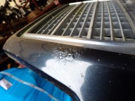 Mercedes W210 before lift bonnet