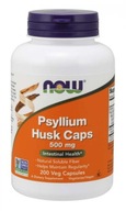 NOW FOODS Psyllium Husk Caps - Plantago Psyllium  500 mg (200 kaps.)