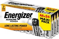 24x Bateria ENERGIZER Alkaline Power LR6 AA R6 E91 1,5V