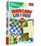 STRATEGICZNA GRA 2W1 WARCABY/LIS I GĘSI TREFL02301