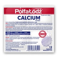 Calcium Polfa-Loď vo fólii 12 šumivých tabliet