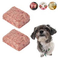 Mięso surowe mrożone karma dla psa mokra wołowina witaminy białko BARF 10kg