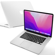 Notebook MacBook Pro 15,4 "Intel Core i7 16 GB / 256 GB strieborný