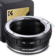 Adapter redukcja Pentax PK na SONY E-mount Nex przejściówka K&F Concept