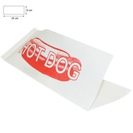 Opakowanie na HOT-DOG 9 x 25 cm Torebki na hot dog - 200 szt.