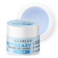 Budujúci gél Claresa Bezfarebný Clear 12g