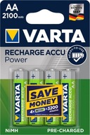 Batérie VARTA LR06 AA 1,2V 2100 mAh 4ks