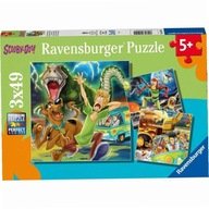 Puzzle dla dzieci 3x49 Scooby Doo