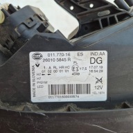 RENAULT KADJAR 15- light right front front lens LED 260105845R