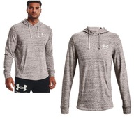 BLUZA MĘSKA UNDER ARMOUR Z KAPTUREM SZARA XL