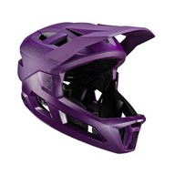 LEATT NOWOŚĆ KASK ROWEROWY MTB ENDURO 2.0 (WYPINANA SZCZĘKA) V24 PURPLE KOL