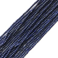 680- Lapis Lazuli gulička hladká 3mm Šnúrka