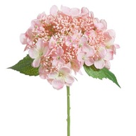Sztuczny kwiat gałązka HORTENSJI różowa 53 cm