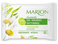Marion 1069 Chusteczki do higieny intymnej z rumiankiem 10 szt.