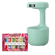 Antigravitációs LED légpárásító 800ml aroma diffúzor + illóolajok