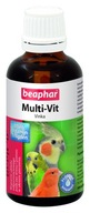 BEAPHAR MULTI-VIT VINKA 50ML - kvapky s vitamínmi pre vtáky