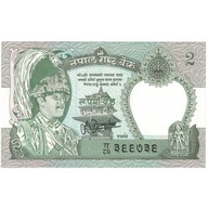 Banknot, Nepal, 2 Rupees, undated 1981, KM:29b, UN
