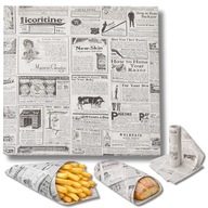 Élelmiszerpapír 100 db Élelmiszer Csomagoló 31x31cm Lapok