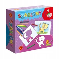 Šablóny Vzdelávacia hračka pre dievčatá 8 vzorov 4+ Alexander 0578