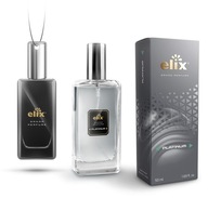 Perfumy do samochodu ELIX zapach do auta Platinium 50ml + zawieszka