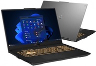 Notebook Asus TUF Gaming F17 17,3 " Intel Core i5 8 GB / 1024 GB sivý